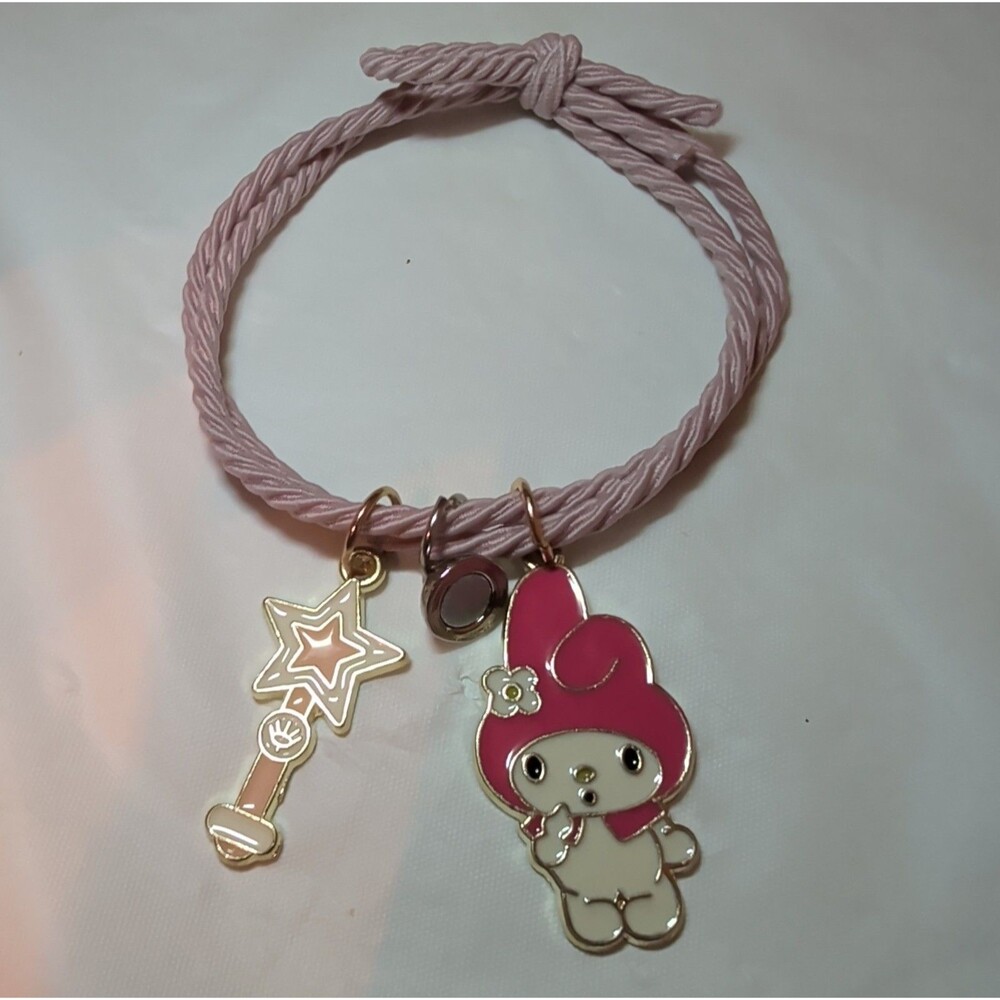 Kuromi My Melody Magnetic Friendship Bracelet Set Enamel Kawaii Y2K OS - Picture 13 of 16